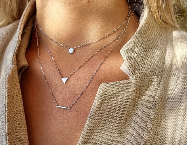 Collier 3 rangs