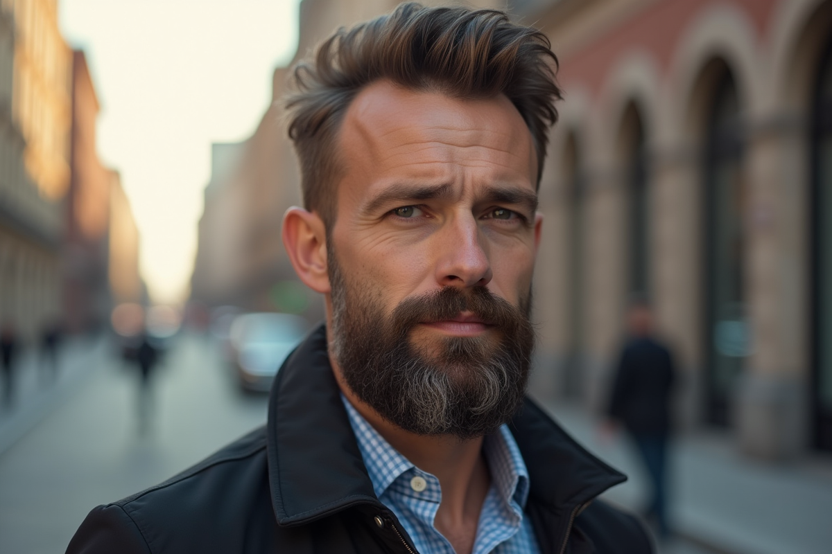 barbe visage