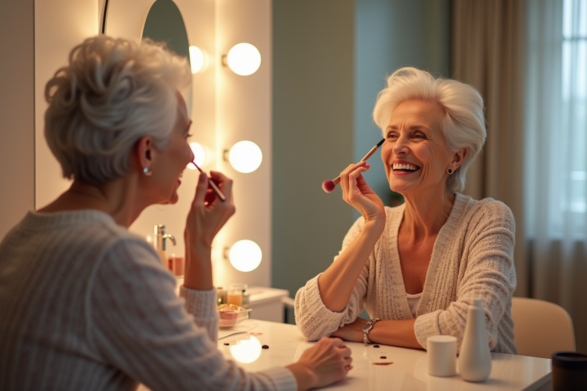 maquillage élégant